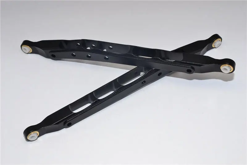 Axial Yeti & Rr10 Bomber Aluminum Rear Lower Chassis Link Parts - 1Pr Black 1