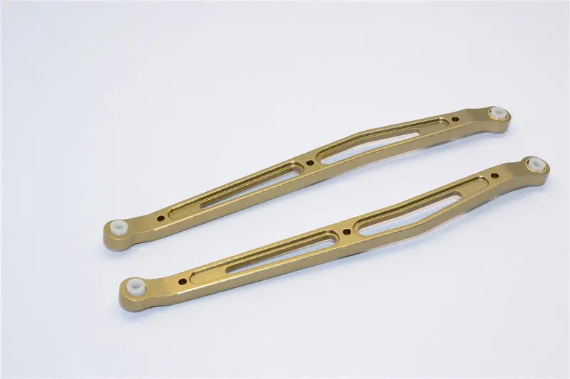 Axial Yeti & Rr10 Bomber Aluminum Rear Upper Chassis Link Parts - 1Pr Set Titanium 1