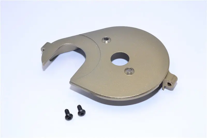 Axial Yeti & Rr10 Bomber Aluminum Spur Gear Cover Plate - 1Pc Set Titanium 1