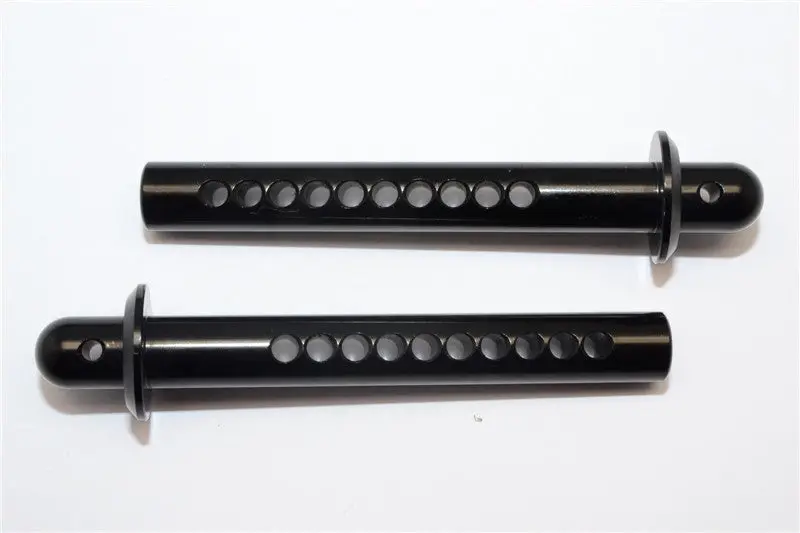 Axial Yeti Xl Monster Buggy Aluminum Front Body Post - 1Pr Black 1