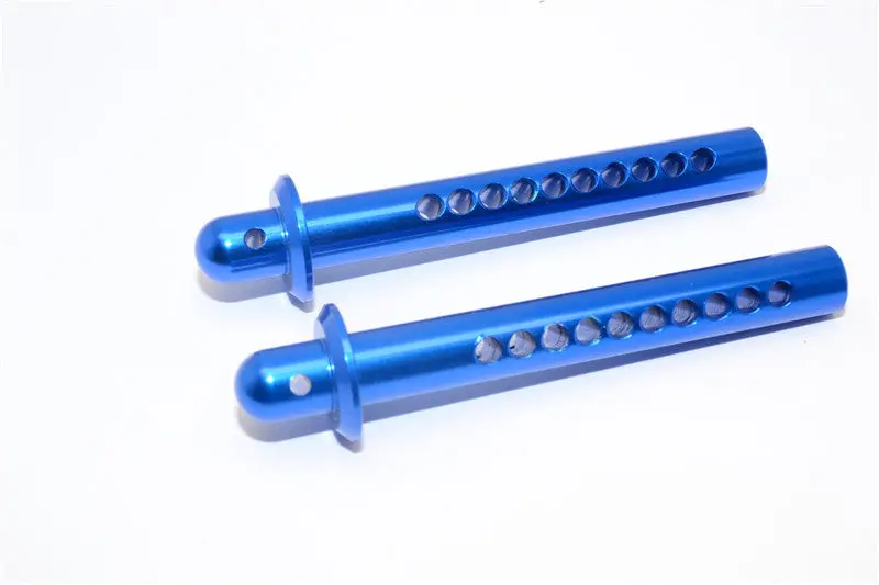 Axial Yeti Xl Monster Buggy Aluminum Front Body Post - 1Pr Blue 1