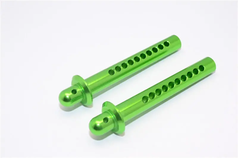 Axial Yeti Xl Monster Buggy Aluminum Front Body Post - 1Pr Green 1