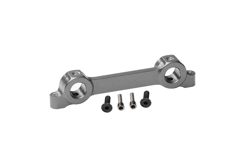 Axial Yeti Xl Monster Buggy Aluminum Front Body Post Mount - 1Pc Set Gray Silver 1