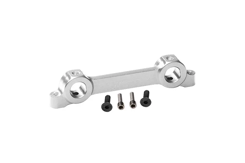 Axial Yeti Xl Monster Buggy Aluminum Front Body Post Mount - 1Pc Set Silver 1