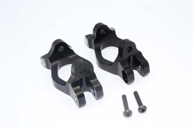 Axial Yeti Xl Monster Buggy Aluminum Front C-Hub - 1Pr Set Black 1
