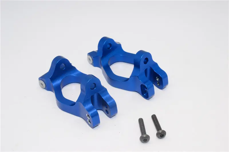 Axial Yeti Xl Monster Buggy Aluminum Front C-Hub - 1Pr Set Blue 1