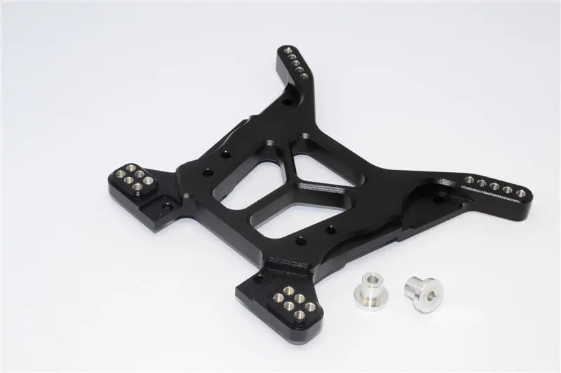 Axial Yeti Xl Monster Buggy Aluminum Front Damper Plate - 1Pc Set Black 1