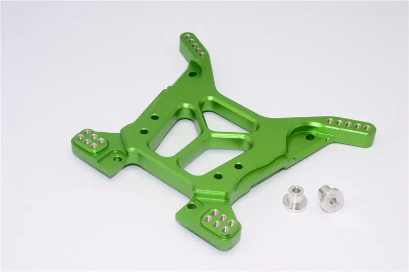 Axial Yeti Xl Monster Buggy Aluminum Front Damper Plate - 1Pc Set Green 1