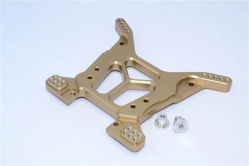Axial Yeti Xl Monster Buggy Aluminum Front Damper Plate - 1Pc Set Titanium 1