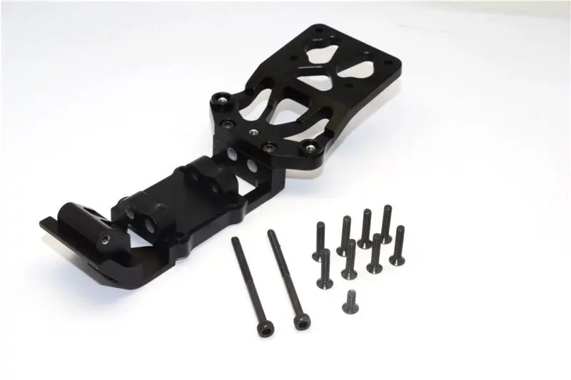 Axial Yeti Xl Monster Buggy Aluminum Front Lower Arm Bulk - 2Pcs Set Black 1