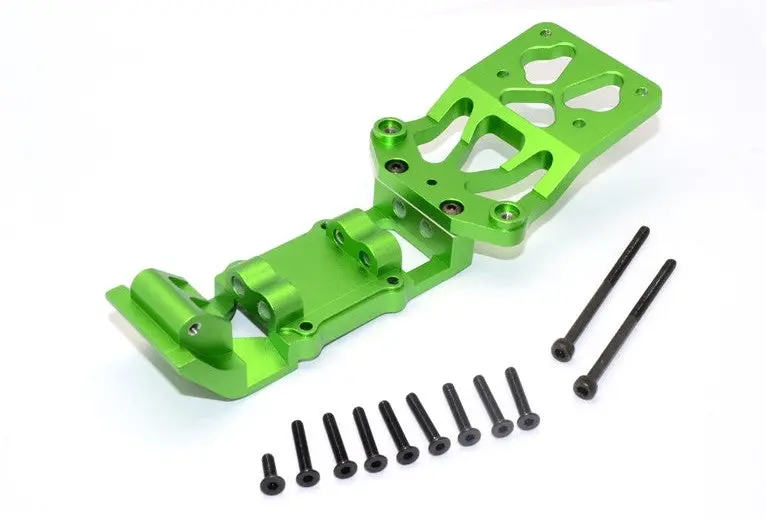Axial Yeti Xl Monster Buggy Aluminum Front Lower Arm Bulk - 2Pcs Set Green 1
