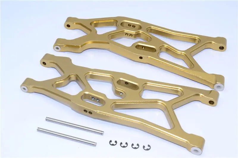 Axial Yeti Xl Monster Buggy Aluminum Front Lower Suspension Arm - 1Pr Set Titanium 1