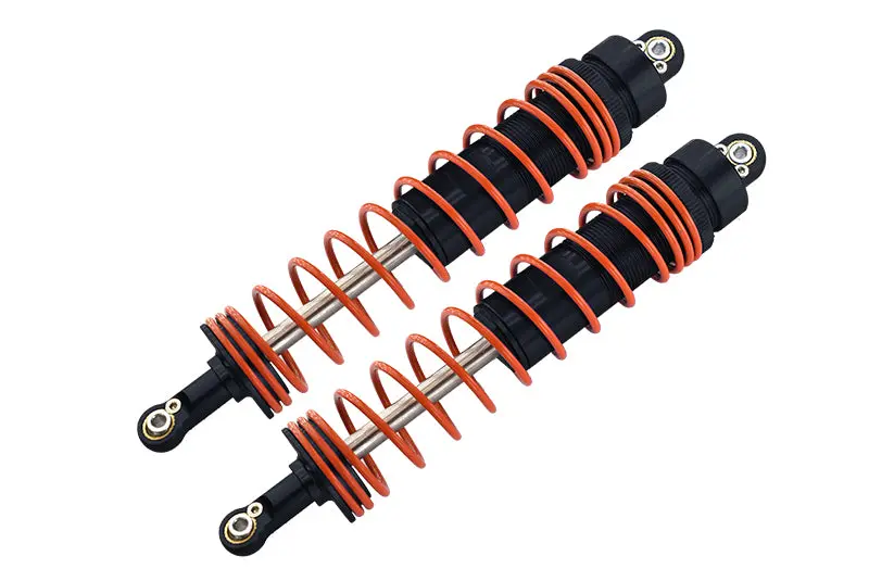 Axial Yeti Xl Monster Buggy Aluminum Front/Rear Adjustable Damper (150Mm) With 6Mm Steel Shaft - 1Pr Black 1
