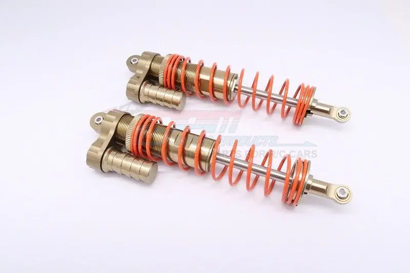 Axial Yeti Xl Monster Buggy Aluminum Front/Rear Adjustable L-Shape Damper (150Mm) With 6Mm Steel Shaft - 1Pr Titanium 1