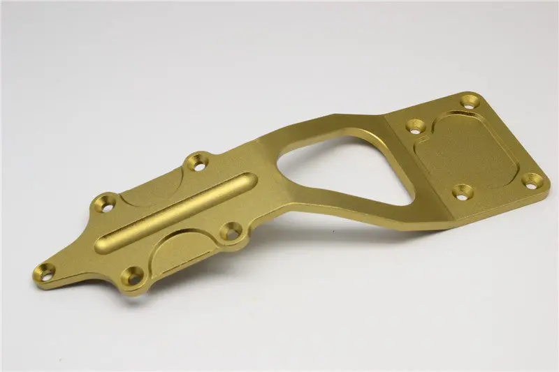 Axial Yeti Xl Monster Buggy Aluminum Front Upper Brace - 1Pc Titanium 1