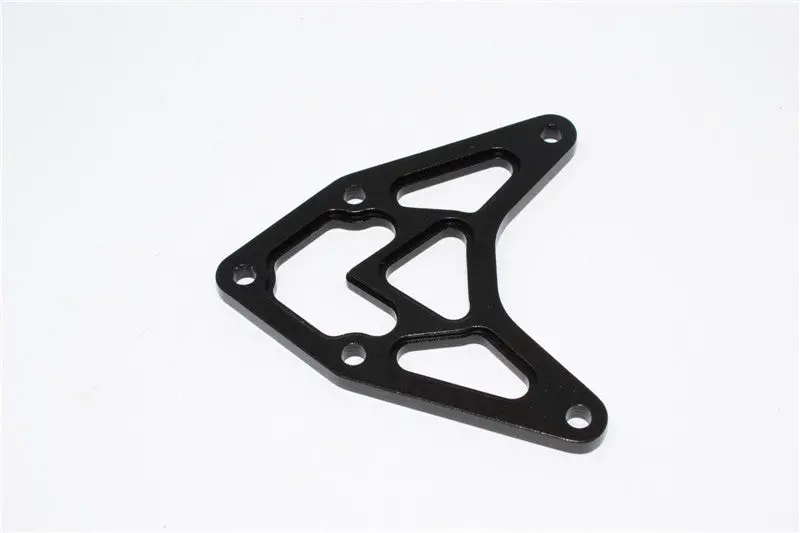 Axial Yeti Xl Monster Buggy Aluminum Front Upper Plate - 1Pc Black 1
