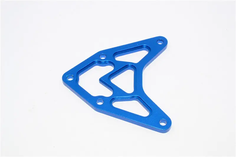 Axial Yeti Xl Monster Buggy Aluminum Front Upper Plate - 1Pc Blue 1