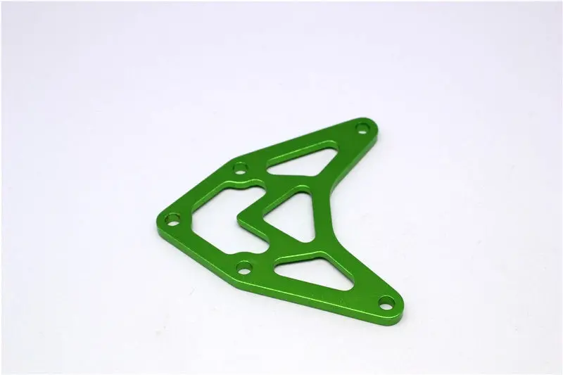 Axial Yeti Xl Monster Buggy Aluminum Front Upper Plate - 1Pc Green 1
