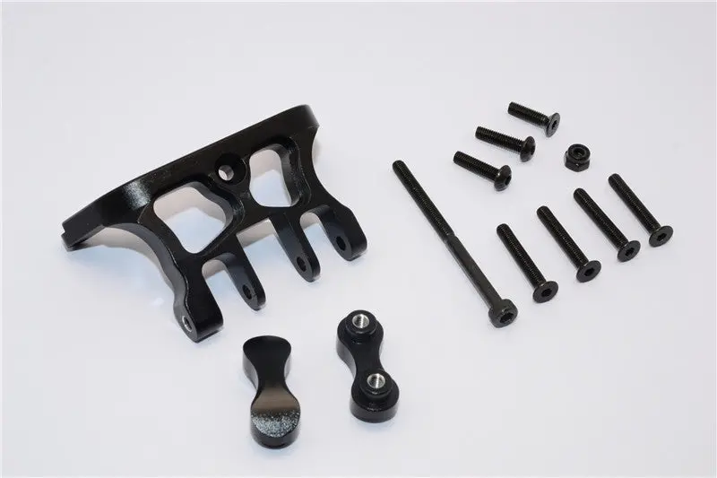Axial Yeti Xl Monster Buggy Aluminum Rear Axle Truss - 1 Set Black 1