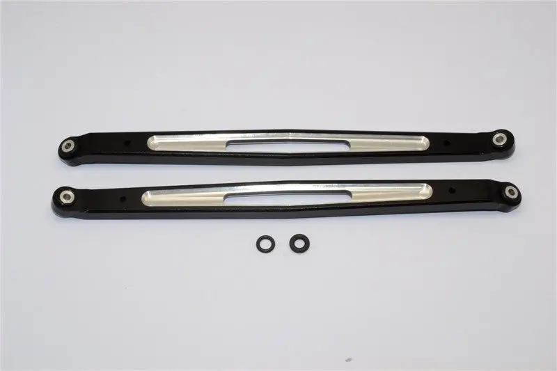 Axial Yeti Xl Monster Buggy Aluminum Rear Upper Chassis Link Parts - 1Pr Black 1
