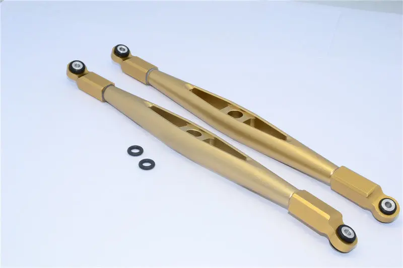 Axial Yeti Xl Monster Buggy Aluminum Rear Upper Chassis Link Parts - 1Pr Titanium 1