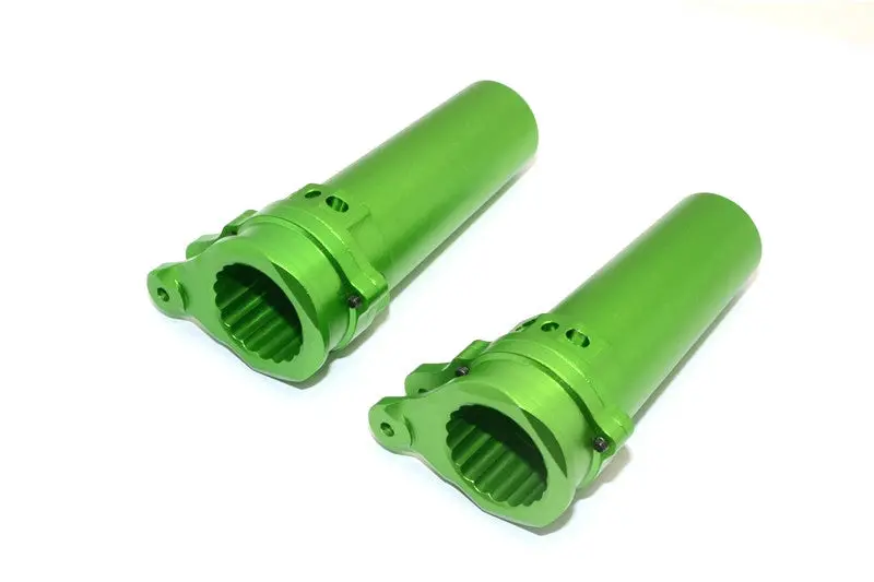 Axial Yeti Xl Monster Buggy Aluminum Straight Axle Adapter - 1Pr Green 1