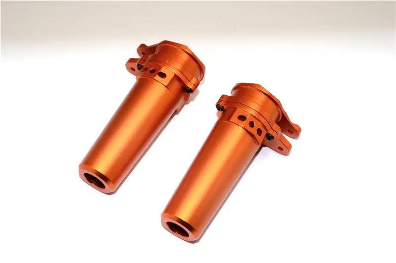 Axial Yeti Xl Monster Buggy Aluminum Straight Axle Adapter - 1Pr Orange 1