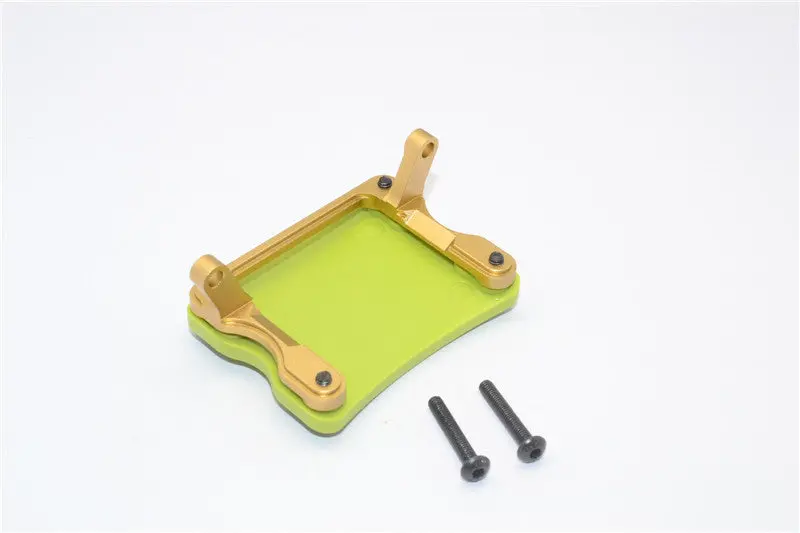 Axial Yeti Xl Monster Buggy Aluminum+Plastic Rear Axle Protector Mount - 1 Set Titanium 1