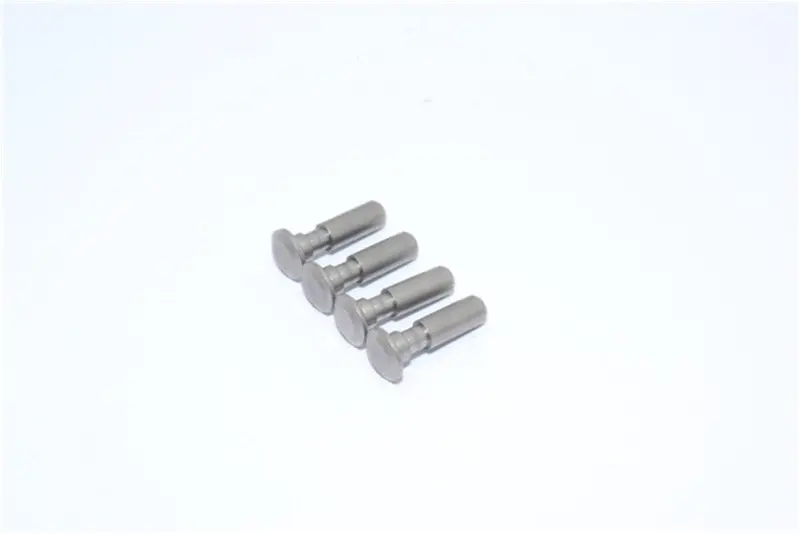 Axial Yeti Xl Monster Buggy Steel King Pin For Front Knuckle - 4Pcs 1