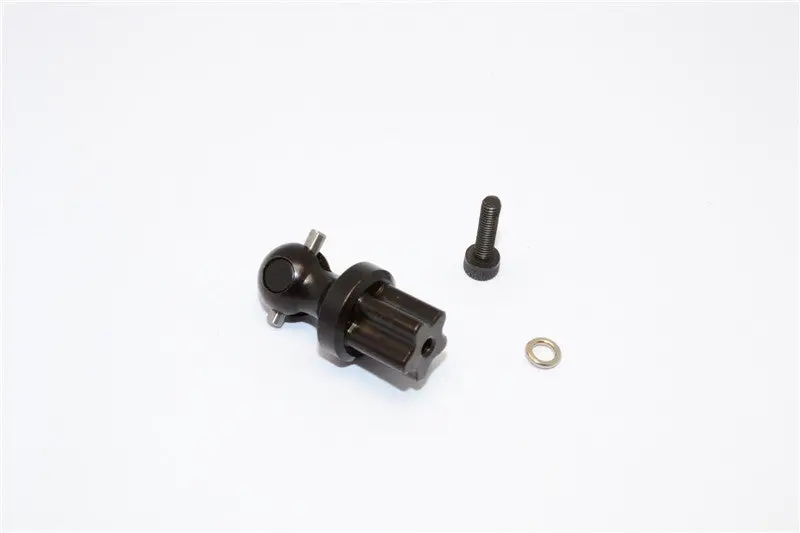 Axial Yeti Xl Monster Buggy Steel#45 Center Drive Shaft Coupler - 1Pc Set Black 1