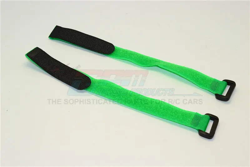 Battery Colorful Magic Cable Tie (W:2Cm L:30Cm) - 1Pr Green 1