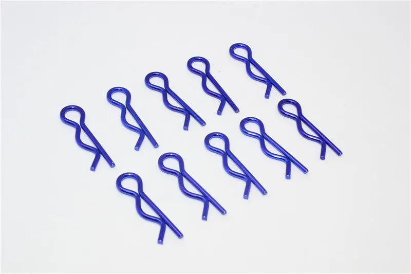 Big Flu Bodu Clip Set - 10Pcs Blue 1