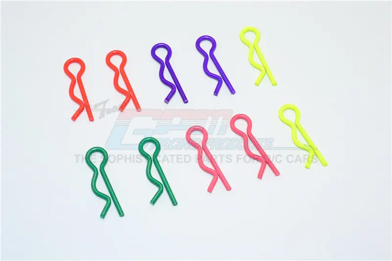 Big Flu Bodu Clip Set (Mixed Color) - 10Pcs 1