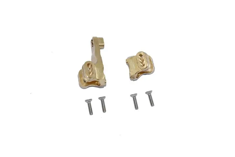 Brass Front Axle Mount Set For Suspension Links For 1:10 Traxxas Trx-4 Crawlers - 6Pc Set 1