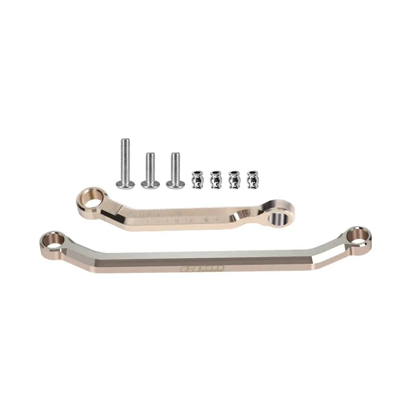Brass Tight Tolerance Steering Fix Links For Axial 1/30 Scx30 Ford Bronco Axi-2048 / Jeep Wrangler Axi-2261 Rock Crawler Upgrades 1