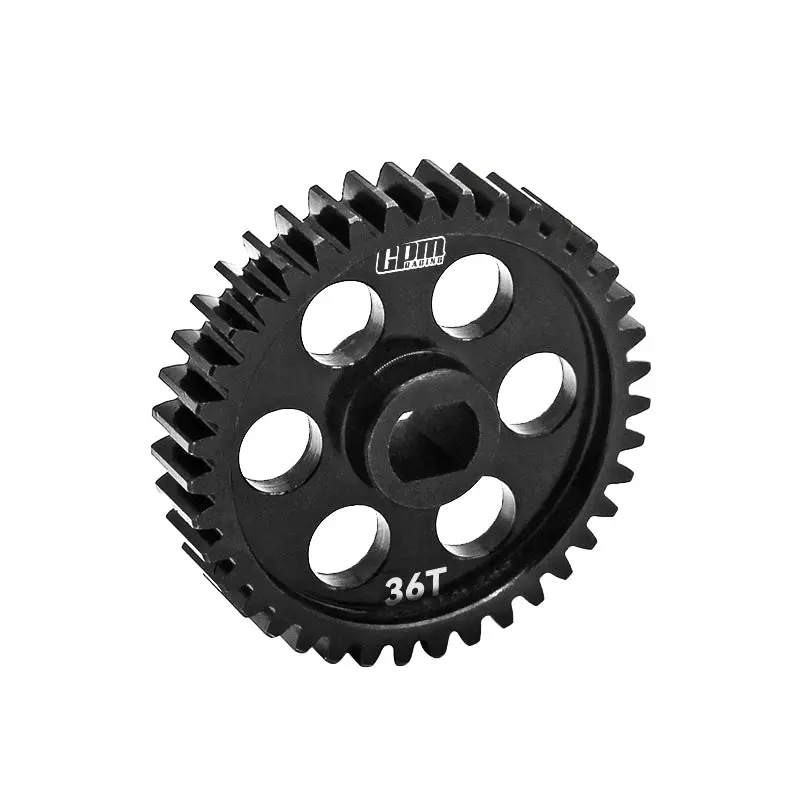 Carbon Steel 36T Speed Main Gear Suitable For Losi 1:24 Micro-B 2Wd Buggy Rtr-Los00007 / 1:28 Micro-T 2S 2Wd Rtr Stadium Truck-Los-1392 Upgrades 1
