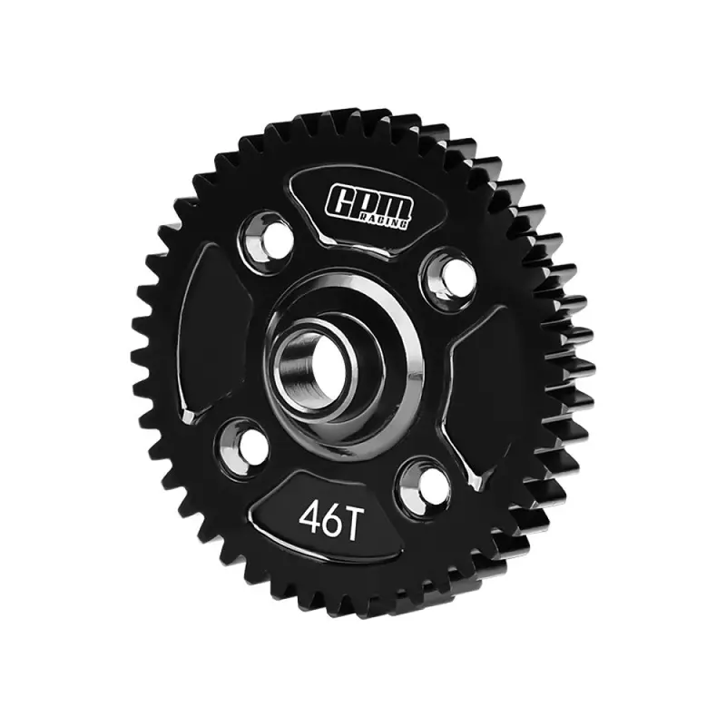 Carbon Steel Spur Gear 46T/M1.0 For Traxxas 1:8 Sledge Monster Truck-95076-4 Upgrades 1