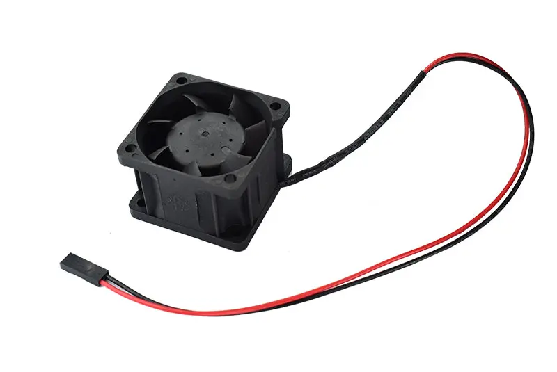 Cooling Fan (Size 40Mm*40Mm*28Mm) For All Gpm Items With 4010 Sixe Fan - 1Pc Set Black 1