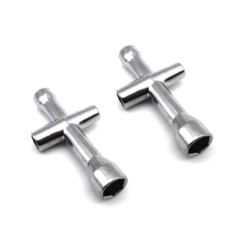 Cross Wrench Hex Socket Repair Tools 2Pcs 4Mm 5Mm 5.5Mm 7Mm For 1/10 Rc Crawler 1