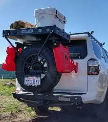 Dual Rotopax Mount - Hitchgate Max 1