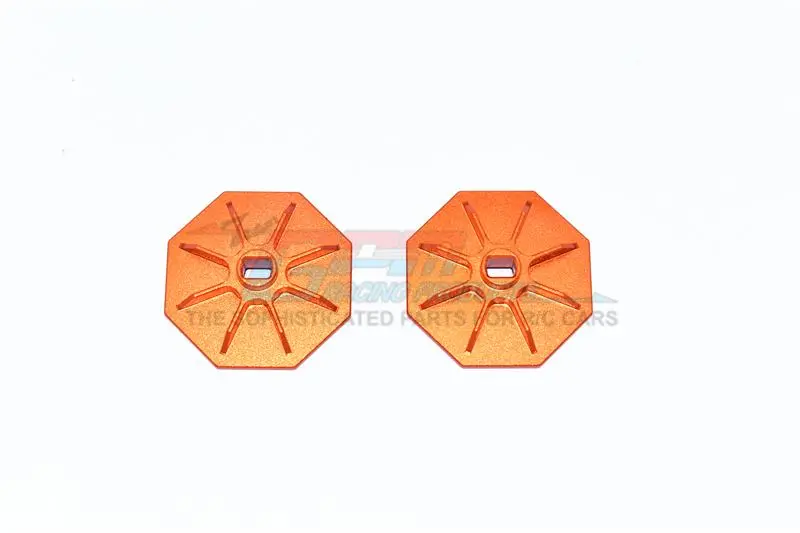 Element Enduro Sendero Trail Truck Aluminium Spur Gear Adapter - 2Pc Set Orange 1