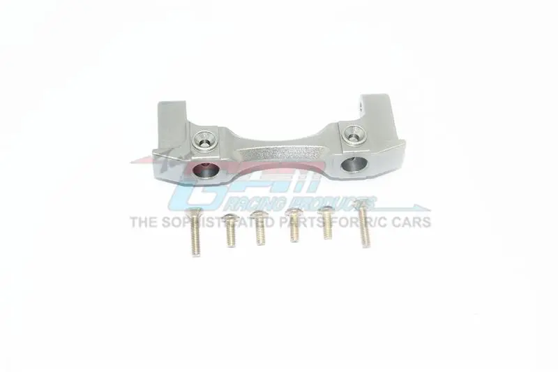 Element Enduro Sendero Trail Truck Aluminum Front Bumper Mount - 1Pc Set Gray Silver 1