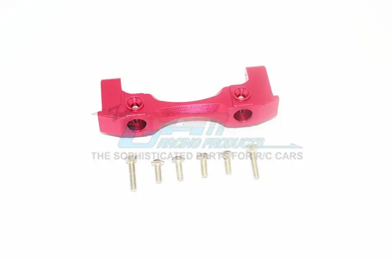 Element Enduro Sendero Trail Truck Aluminum Front Bumper Mount - 1Pc Set Red 1