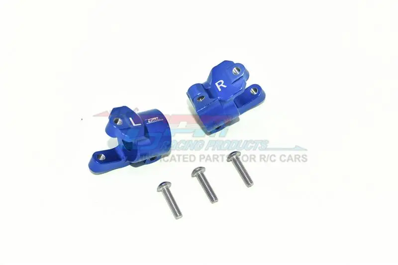 Element Enduro Sendero Trail Truck Aluminum Front C Hubs - 2Pc Set Blue 1