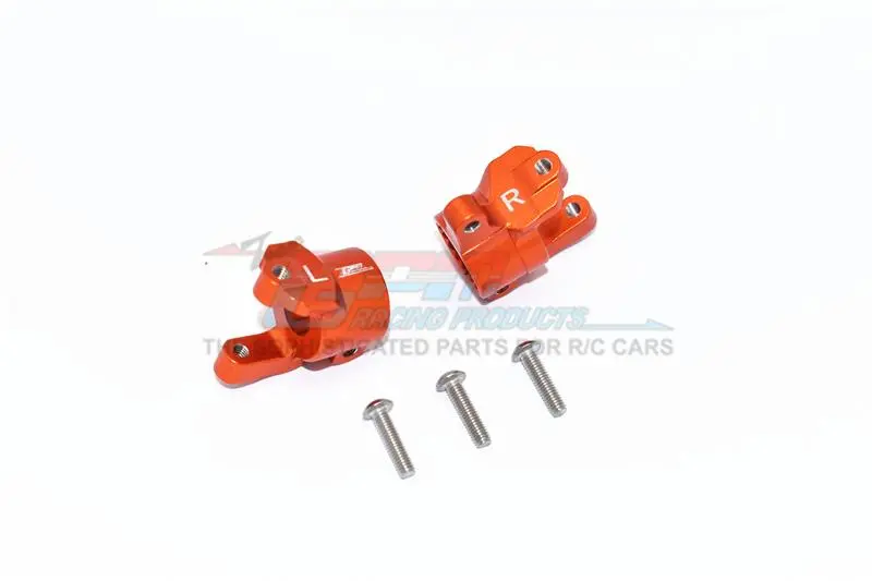 Element Enduro Sendero Trail Truck Aluminum Front C Hubs - 2Pc Set Orange 1