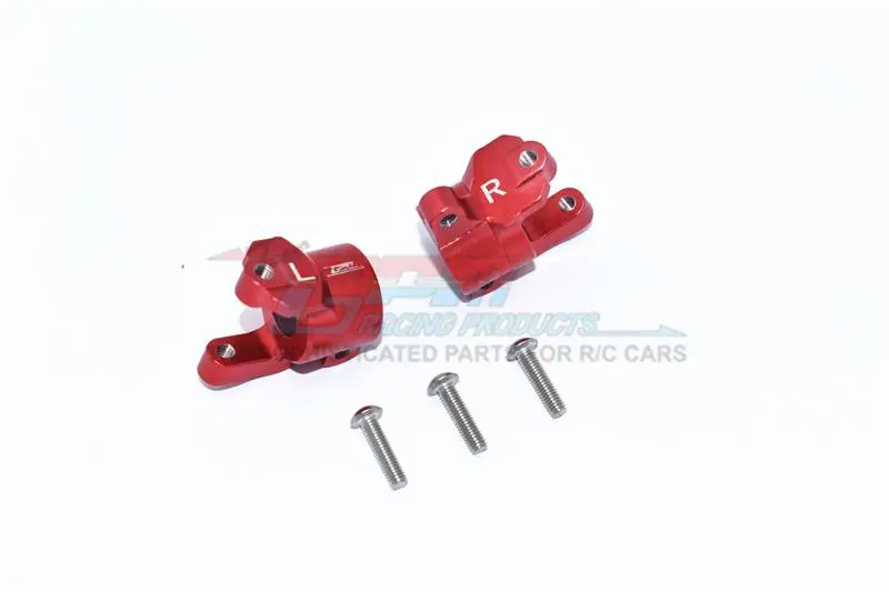 Element Enduro Sendero Trail Truck Aluminum Front C Hubs - 2Pc Set Red 1