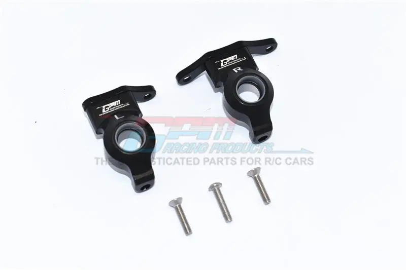 Element Enduro Sendero Trail Truck Aluminum Front Knuckle Arm - 2Pc Set Black 1