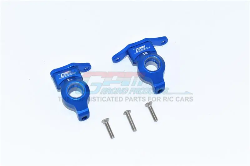 Element Enduro Sendero Trail Truck Aluminum Front Knuckle Arm - 2Pc Set Blue 1