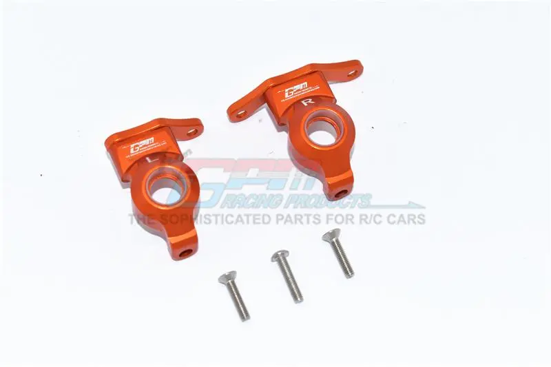Element Enduro Sendero Trail Truck Aluminum Front Knuckle Arm - 2Pc Set Orange 1