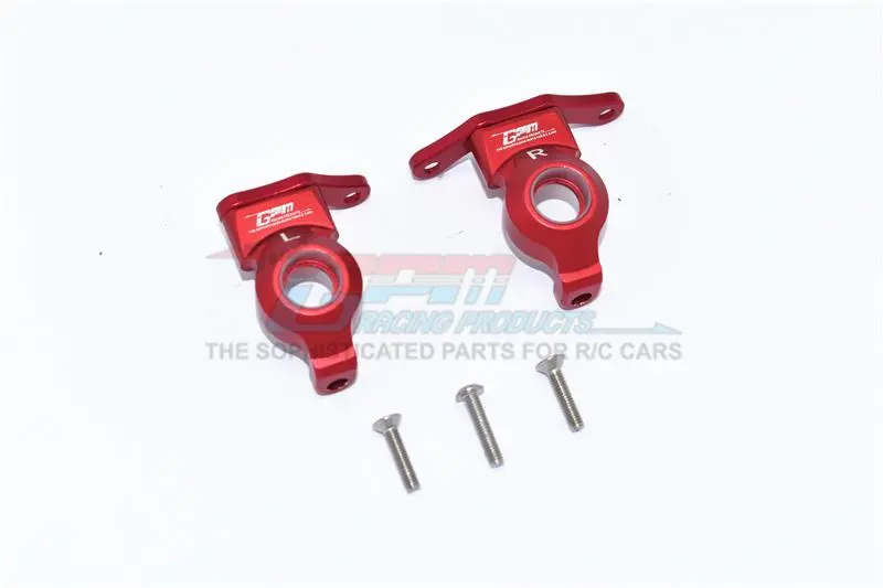 Element Enduro Sendero Trail Truck Aluminum Front Knuckle Arm -  2Pc Set Red 1